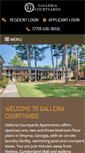 Mobile Screenshot of galleriacourtyards.com